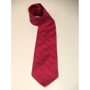 Jos. A. Bank Tie Pink Repp Men's Necktie - 3.75 " X 60 " Silk  Made In Italy
